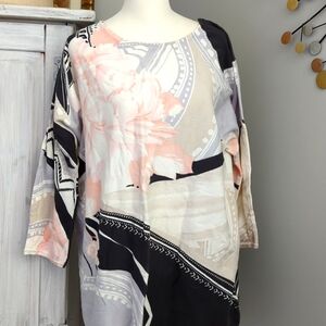 Chico's Top Print Size 16/18